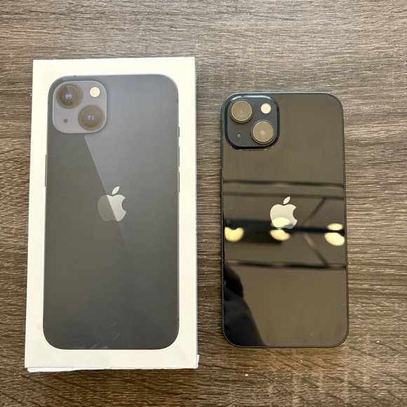 SOLD— iPhone 13 128G unlocked- midnight - Picture 2 of 5